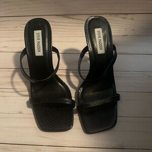 Steve Madden Black Women's Sandals